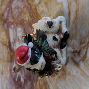 Cow Christmas Ornament